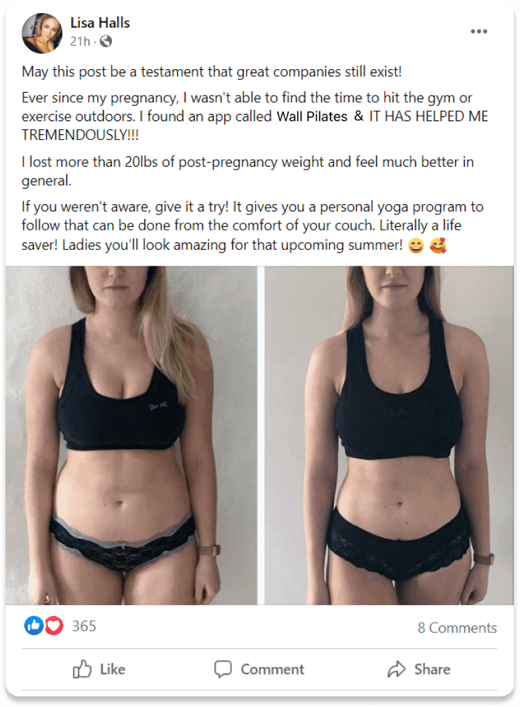 positive media post